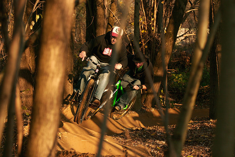 leafcycles pumptrack train